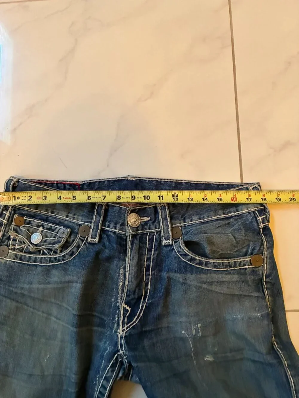 True Religion Men's Blue Jeans